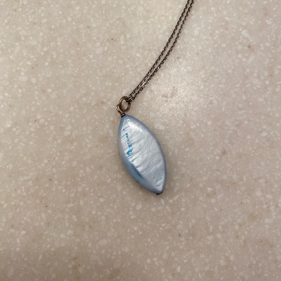 Blue Pedant Necklace - Picture 2 of 2